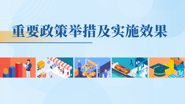 重要政策舉措及實施效果